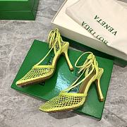 Bottega Veneta Avocado Green Heels - 3