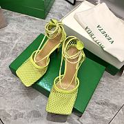 Bottega Veneta Avocado Green Heels - 2