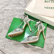 Bottega Veneta Silver Color Heels - 4