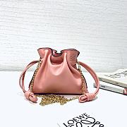 Loewe Lucky Bag Nano Mini Pink Size 16x13x5 cm - 5
