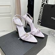 Saint Laurent White Heels - 2