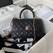 Chanel Classic Black Bag Size 23cm - 1