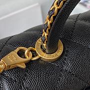 Chanel Classic Black Bag Size 23cm - 4