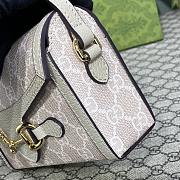 Gucci GG Horsebit 1955 Mini Crossbody Size 18x12x5 cm - 2