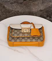 Gucci Mini Handbag Burnt Orange Size 21x14x5 cm - 4