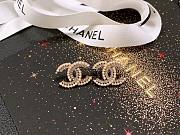 Chanel Middle-aged Double C Earrings - 1