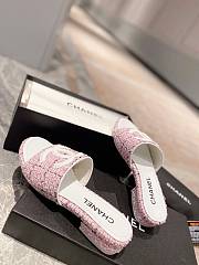 Chanel Pink Slippers - 4