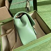 Gucci GG Marmont Green Size 18x13.5x8 cm - 4