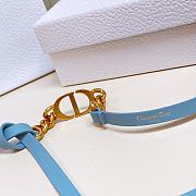 Dior Blue Belt - 4