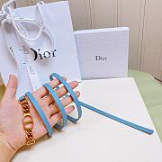 Dior Blue Belt - 3