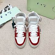 Yeezy Red-Beige Sneaker - 5