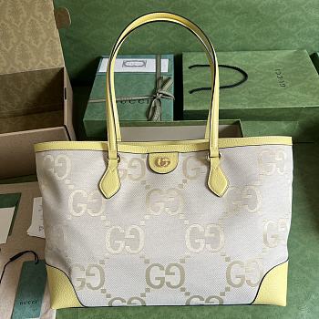 Gucci Tote Yellow Bag Size 38x28x14 cm