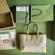 Gucci Tote Yellow Bag Size 38x28x14 cm - 3