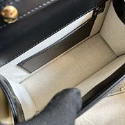 Gucci GG Matelassé Leather Small Handbag Black Size 18x13x6.5 cm - 3