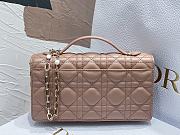 Mini Miss Dior Bag Rose Des Vents Cannage Lambskin Size 21x11.5x4.5 cm - 3
