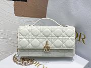 Mini Miss Dior Bag Latte Cannage Lambskin Size 21x11.5x4.5 cm - 1