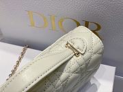 Mini Miss Dior Bag Latte Cannage Lambskin Size 21x11.5x4.5 cm - 5
