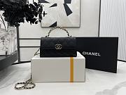 Chanel Black Handbag Size 18x10x4.5 cm - 5