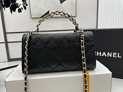 Chanel Black Handbag Size 18x10x4.5 cm - 4
