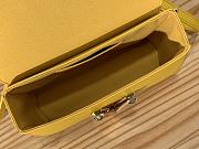 LV Twist MM Bag Epi Leather Yellow M59888 23x17x9.5 cm - 5