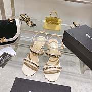 Chanel Catwalk Double C Chain Sandals 7.5 cm - 1