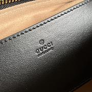 GG Marmont Shoulder Bag Black Size 23x12x10 cm - 5
