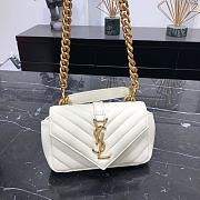 YSL White Mini Bag Size 18x11 cm - 1