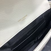 YSL White Mini Bag Size 18x11 cm - 3