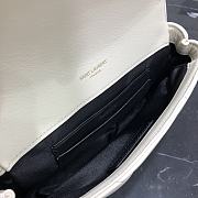 YSL White Mini Bag Size 18x11 cm - 2