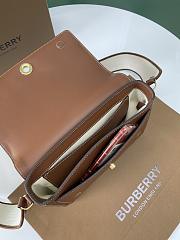 Burberry Slim Crossbody Bag Brown Size 25x8.5x18 cm - 5