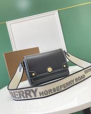 Burberry Slim Crossbody Bag Black Size 25x8.5x18 cm - 1