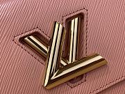 LV Twist MM Bag Epi Leather Pink Size 23 x 17 x 9.5 cm - 2