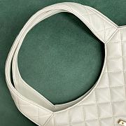 YSL Icare Maxi Shopping Bag White Size 35x7.5x42 cm - 2