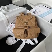 Chanel Brown Backpack Size 21x20x12 cm - 1