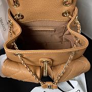 Chanel Brown Backpack Size 21x20x12 cm - 3