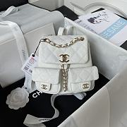 Chanel White Backpack Size 21x20x12 cm - 1