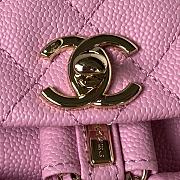 Chanel Pink Backpack Size 21x20x12 cm - 4