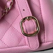 Chanel Pink Backpack Size 21x20x12 cm - 3