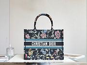 Dior Tote Peony DR-1300 Size 36x28x16 cm - 1