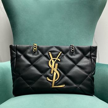 YSL Horizontal Shopping Bag Black Size 37×8.5×25 cm