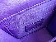 Chanel Mini Vanity With Top Handle Purple Size 11x11x4 cm - 5