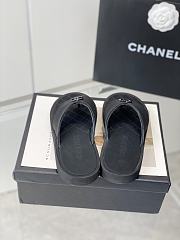 Chanel Summer New Beach Black Slippers - 4