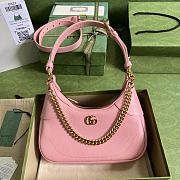 Gucci Pink Aphrodite Small Shoulder Bag Size 25x19x7 cm - 1