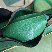 Gucci Green Aphrodite Small Shoulder Bag Size 25x19x7 cm - 4