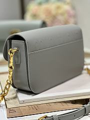Dior 30 Montaigne Avenue Bag Ethereal Gray Size 22.5x12.5x6.5 cm - 5