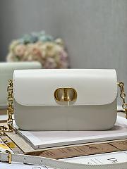Dior 30 Montaigne Avenue Bag Dusty Ivory Size 22.5x12.5x6.5 cm - 1