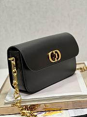 Dior 30 Montaigne Avenue Bag Black Size 22.5x12.5x6.5 cm - 2