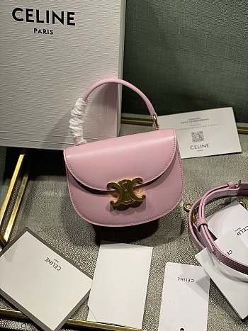 Celine Super Mini Pink Bag Size 15.5x11.5x5 cm