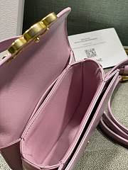 Celine Super Mini Pink Bag Size 15.5x11.5x5 cm - 4