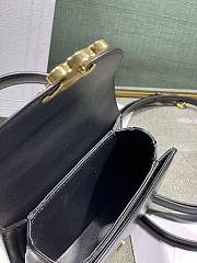 Celine Super Mini Black Bag Size 15.5x11.5x5 cm - 3